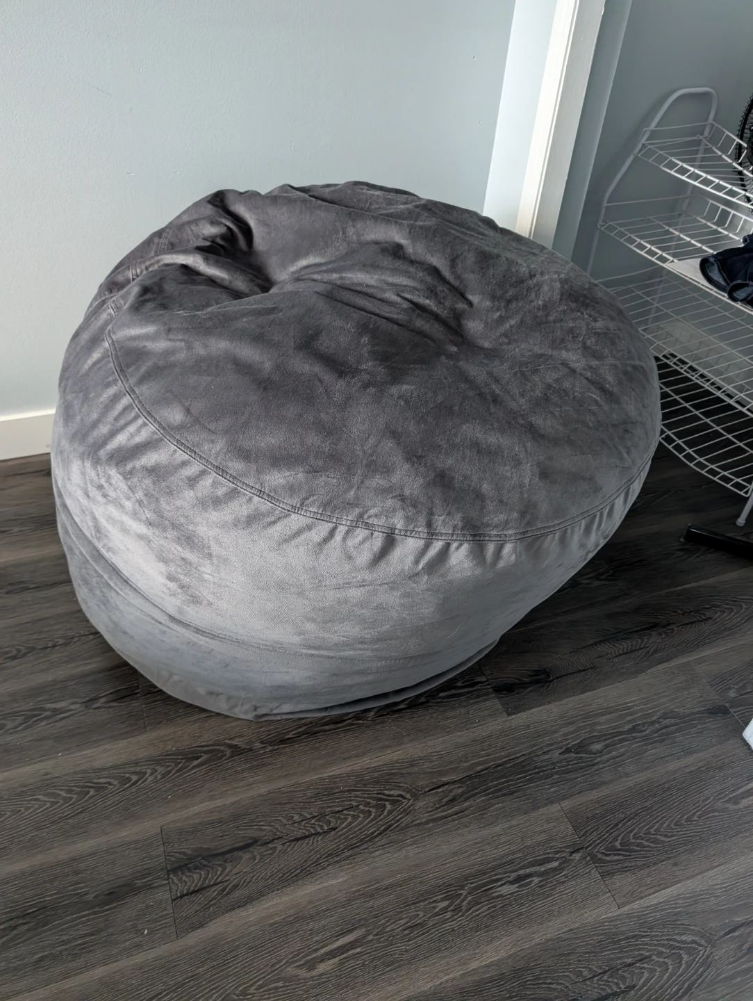 Magic Bean Bag Chair Grey - photo 2