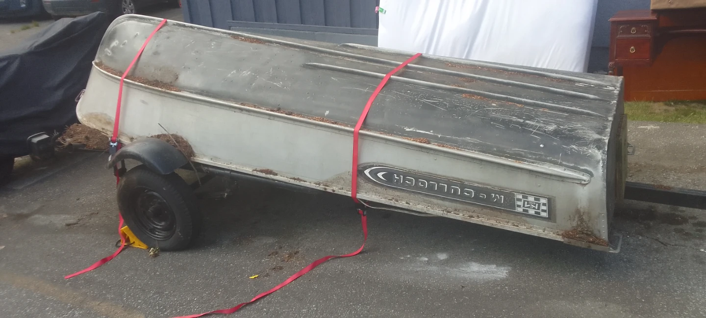McCulloch 12' Aluminum boat & trailer