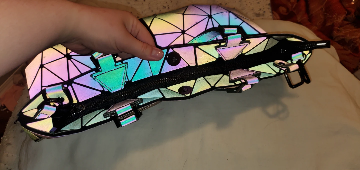 Geometric Holographic Bag - photo 3