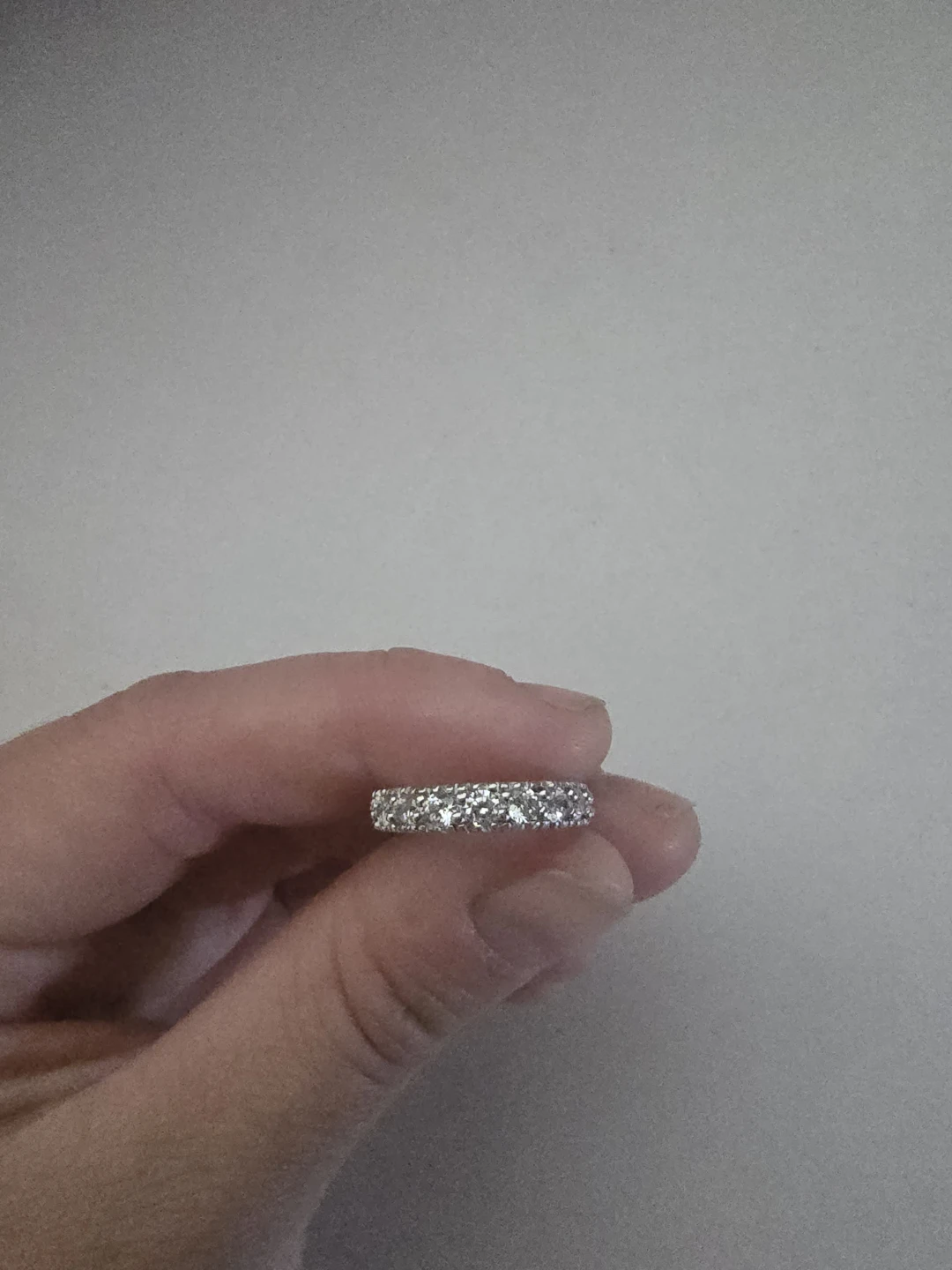 Diamond Eternity Band Ring - photo 3