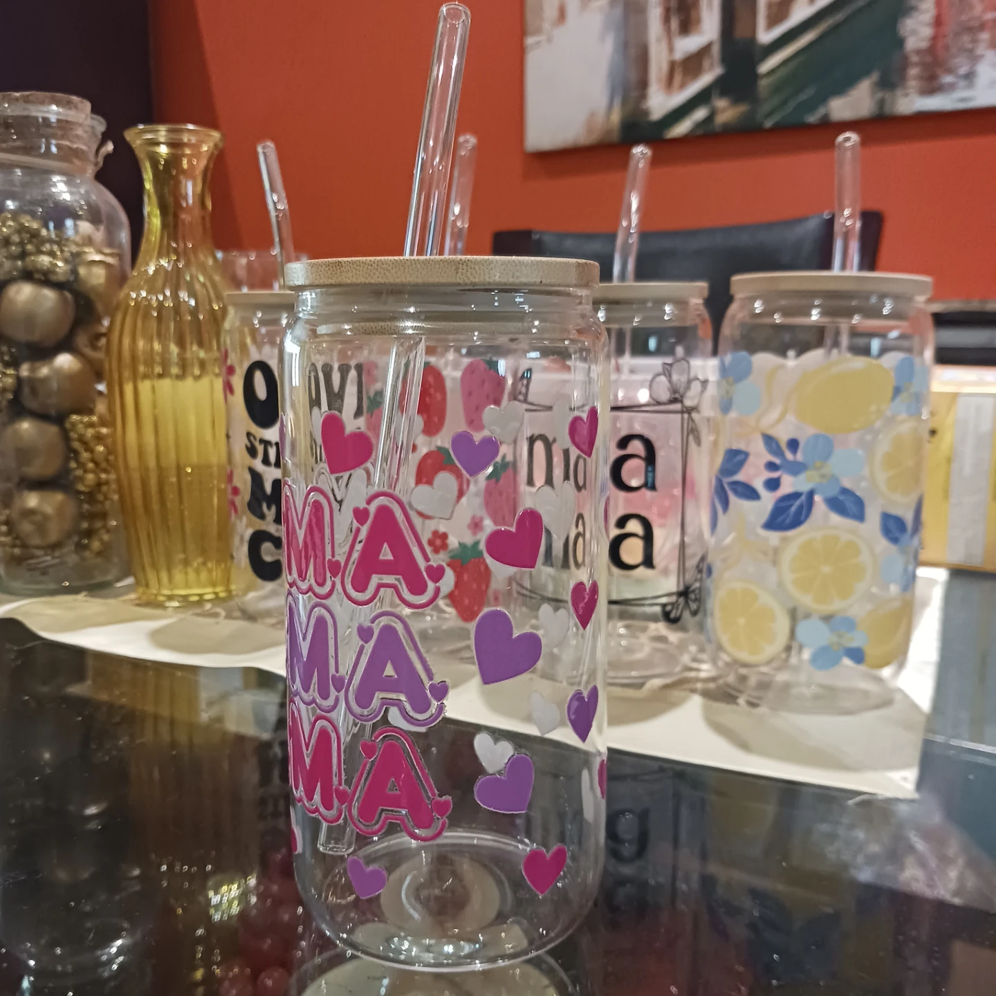 Mama Tumbler with Straw - photo 2