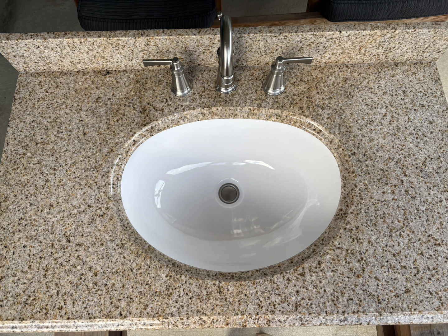 Granite Vanity Top with Undermount Sink and Faucet - photo 2