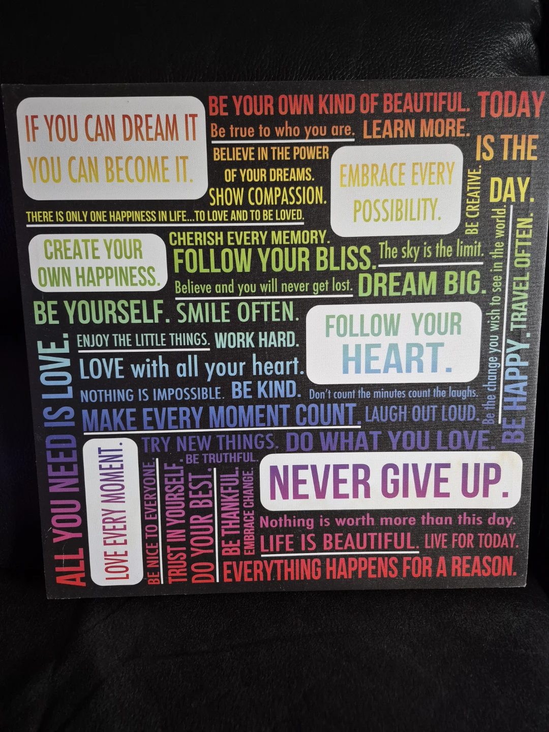 Inspirational Wall Art "The Art of Living" - photo 3