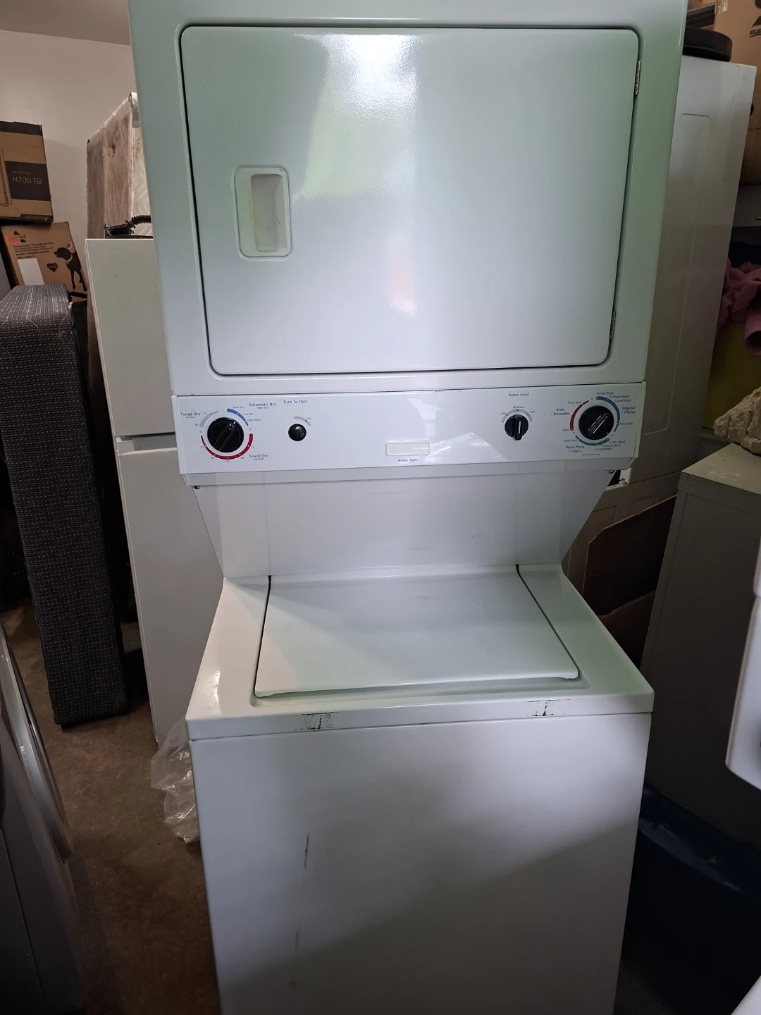 FREE DELIVERY!! Frigidaire Washer/Dryer Stacked $550