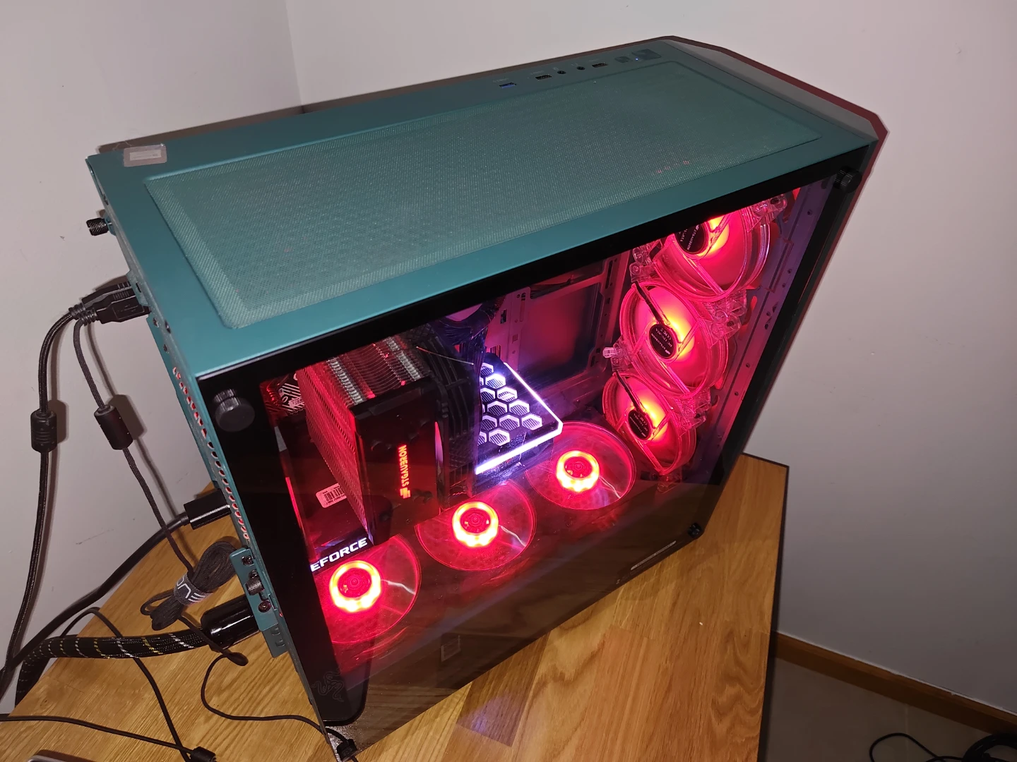 Gaming PC Computer with RTX 3060 TI GPU + I7-10700K CPU