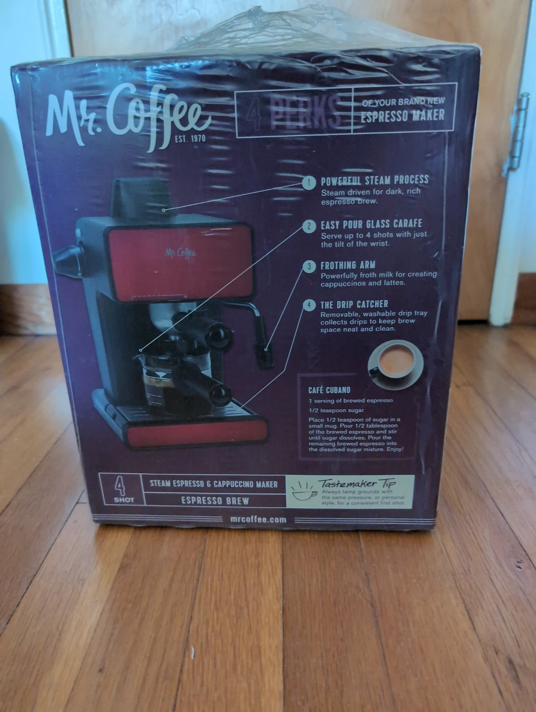 Mr. Coffee Steam Espresso & Cappuccino Maker - photo 2