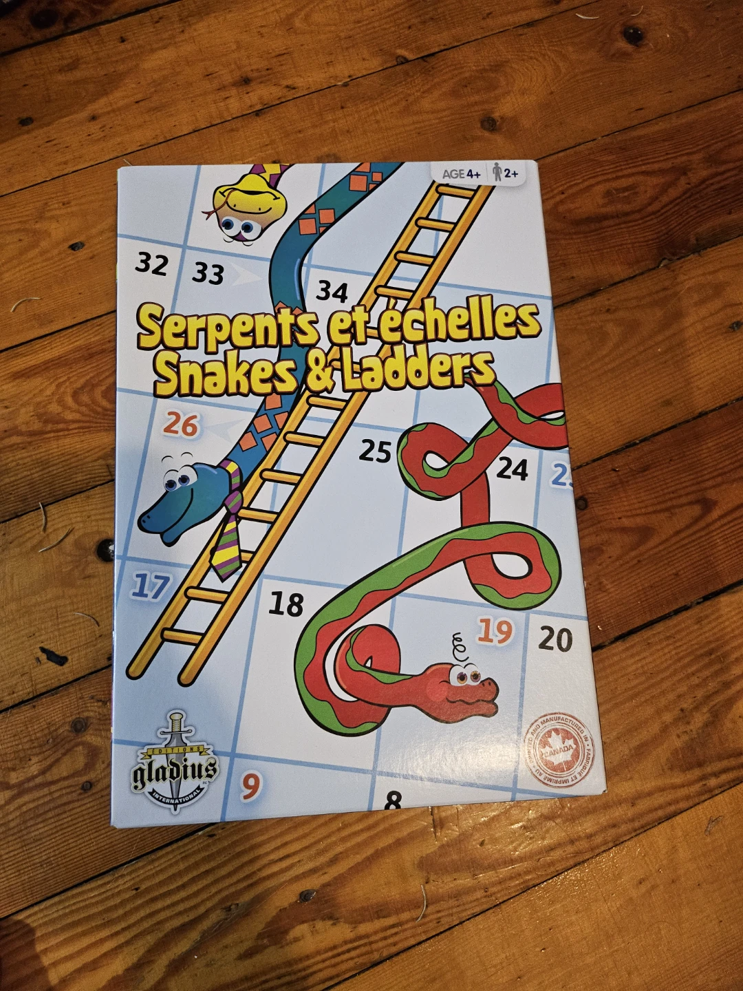 Gladius Snakes & Ladders Board Game