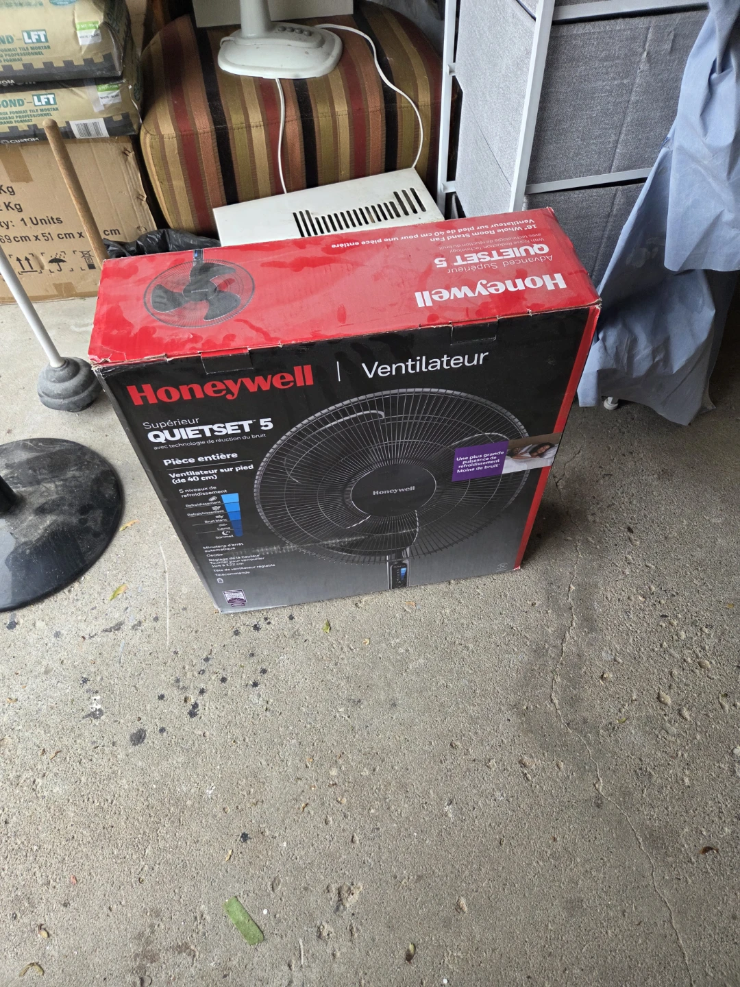 Honeywell QuietSet Stand Fan - photo 4