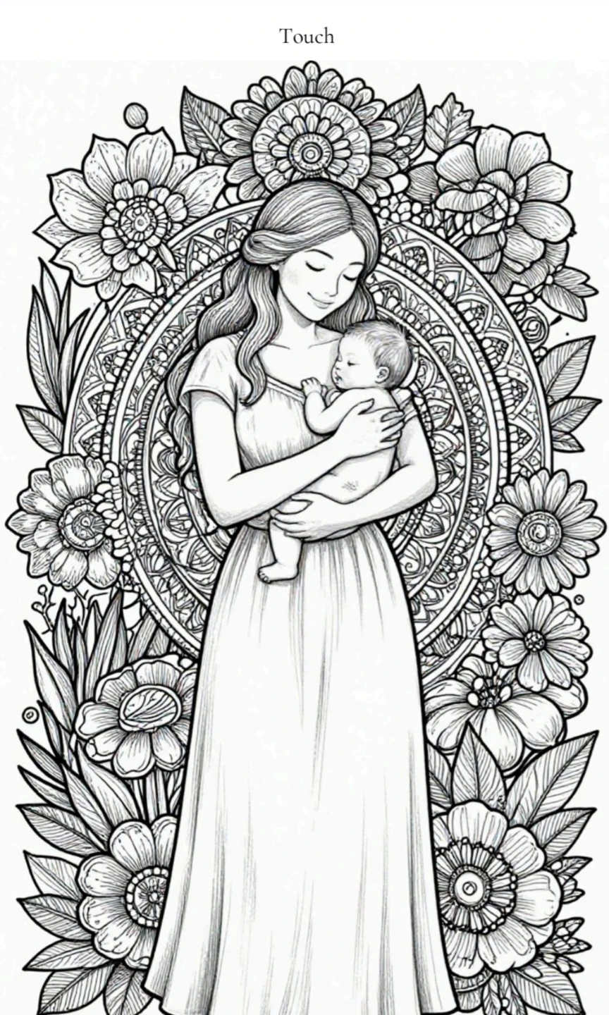 Calm in the Chaos Colouring Book for New Moms - photo 3