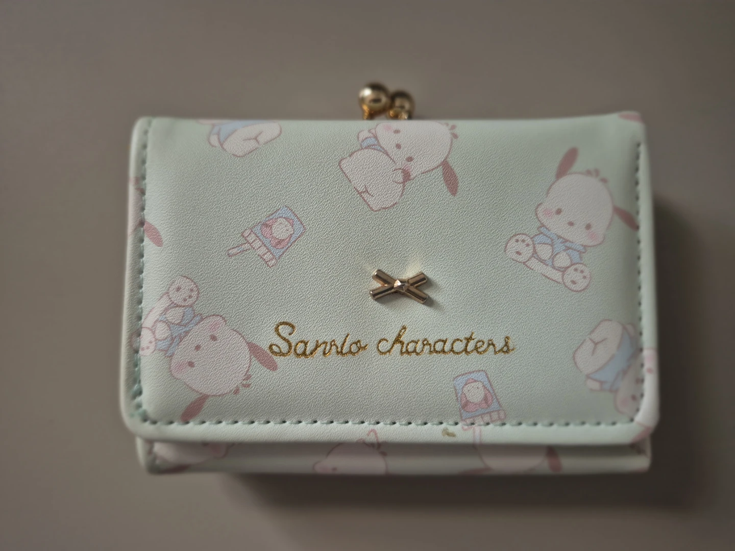 Japan sanrio trifold wallet - pochacco