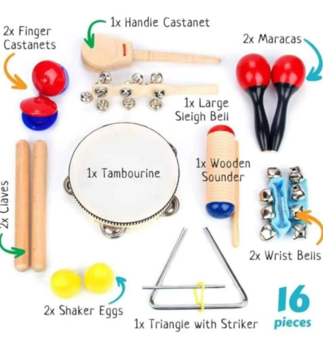 Boxiki kids Musical Instrument Set | Rhythm & Music Educa...