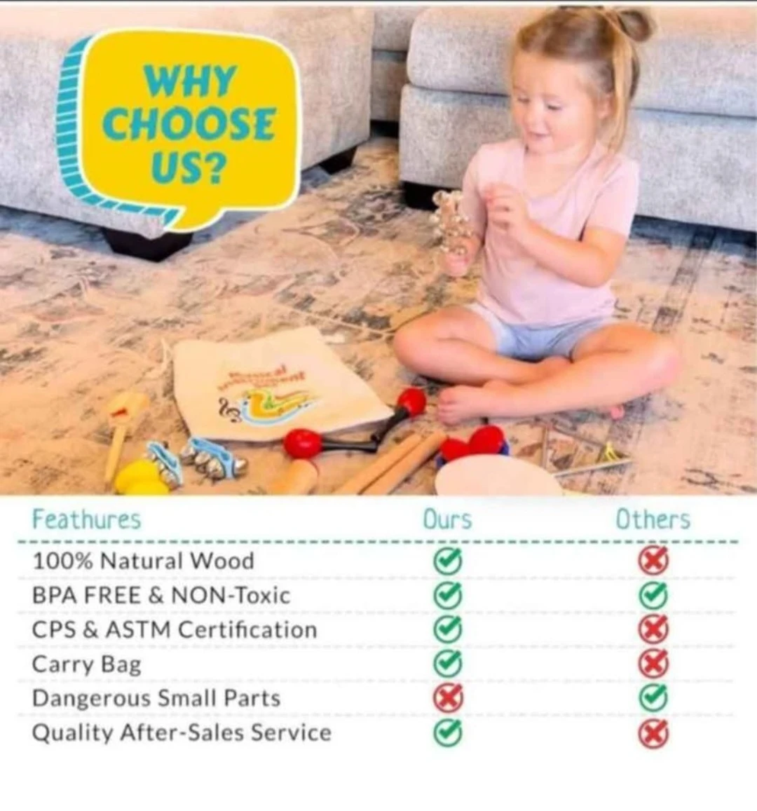Boxiki kids Musical Instrument Set | Rhythm & Music Educa... - photo 5
