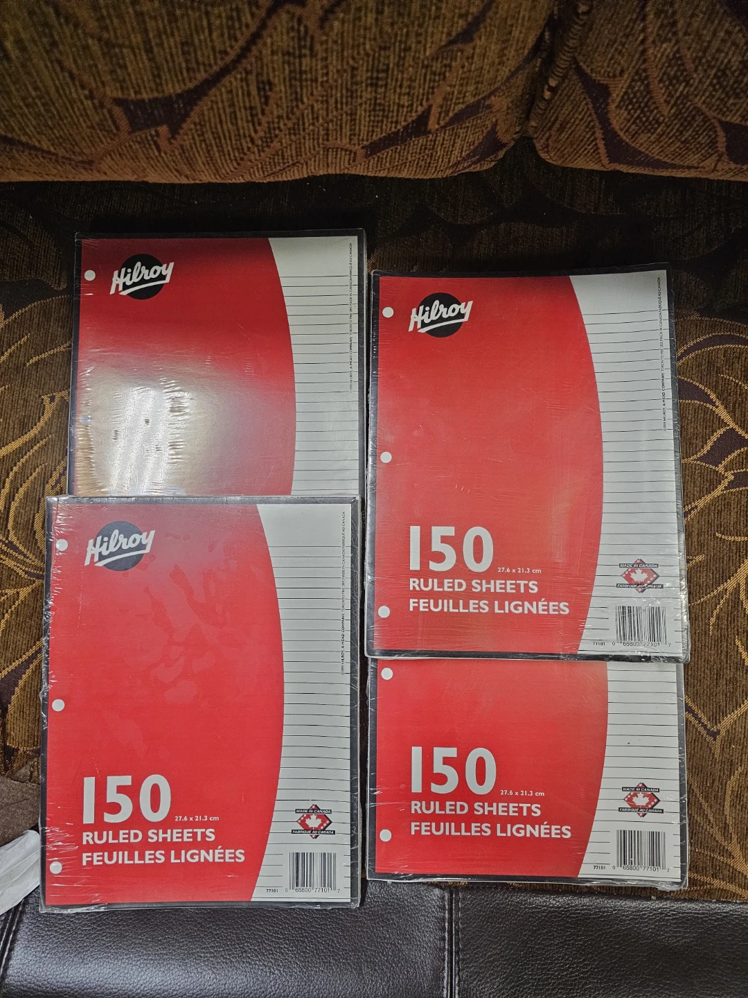 Hilroy 4x 150 Ruled Sheets Notebooks