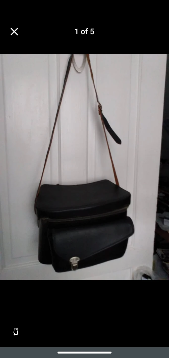 Vintage camera bag