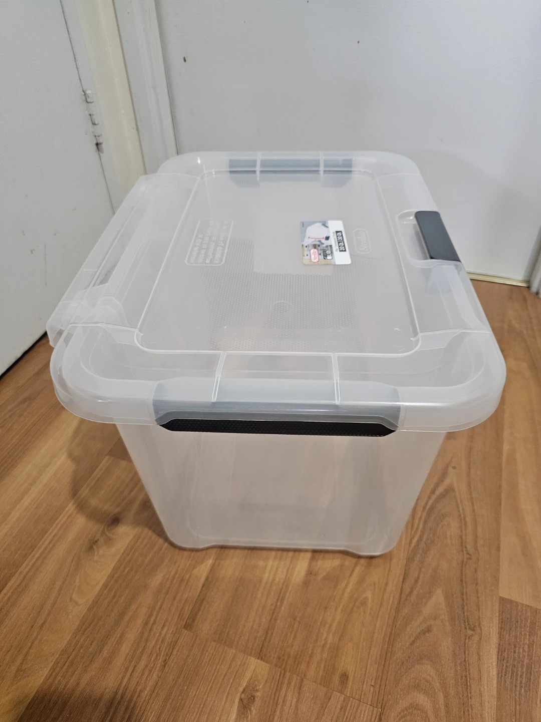 Sterilite Hinge 28 L/30 QT. Storage Bin, Flat Gray ⚽️ - photo 4