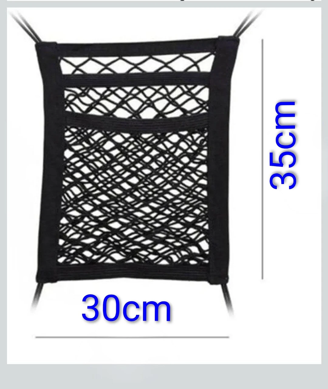 NEW Car Storage Mesh Bag Elastic/3 Layer - photo 2