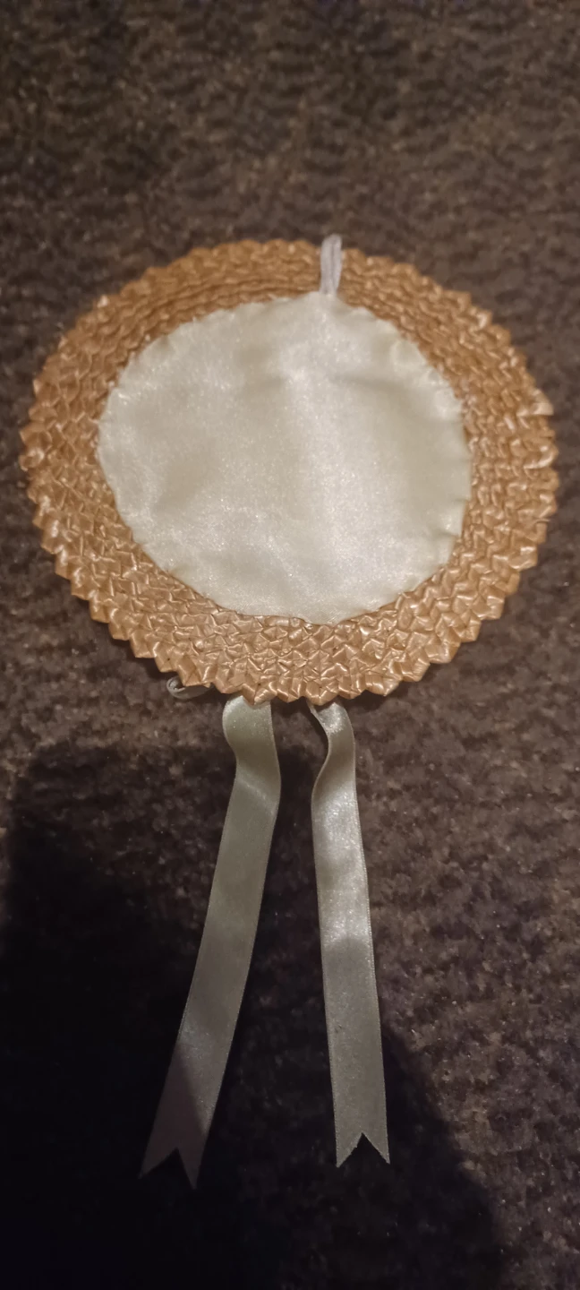 Summer Straw Hat Wreath - photo 2