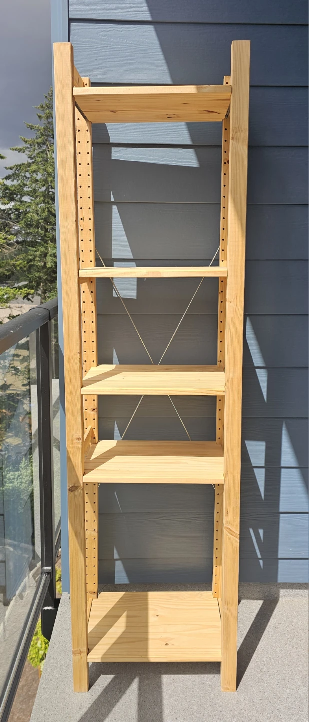 IKEA IVAR Pine Wood Shelving Unit