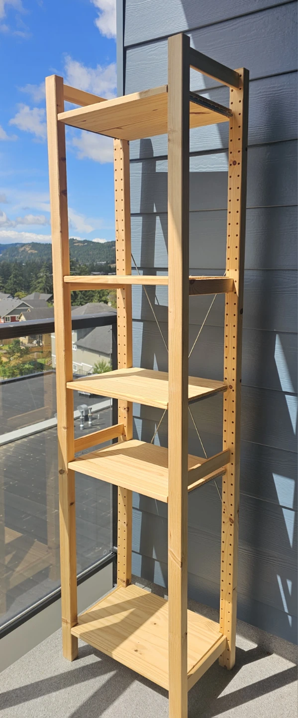 IKEA IVAR Pine Wood Shelving Unit - photo 2