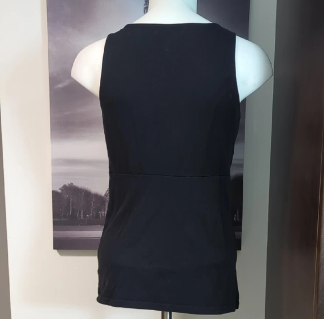 Old Navy Maternity Fitted Tank Top - Black - Size M - photo 3