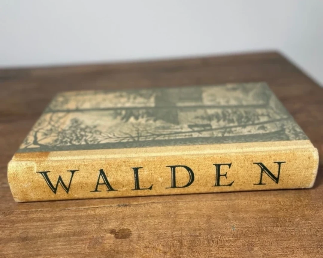 Henry David Thoreau WALDEN OR LIFE IN THE WOODS 1st Ed 1st Prn - photo 5