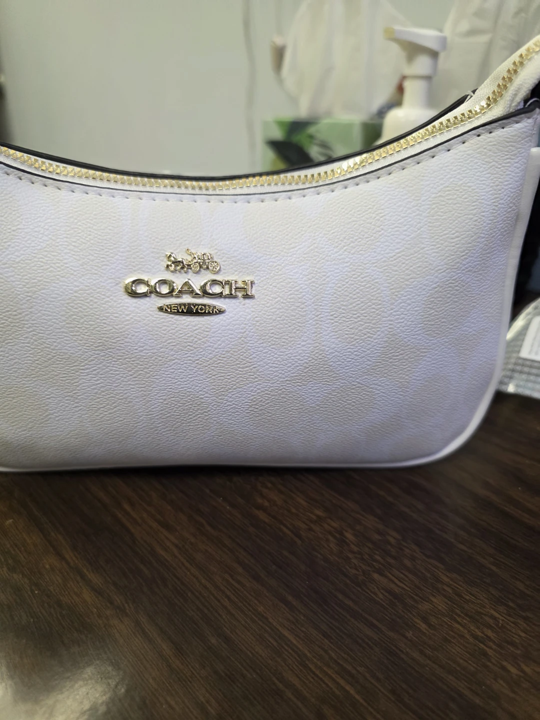 Coach Mini Signature Canvas Bag - photo 2