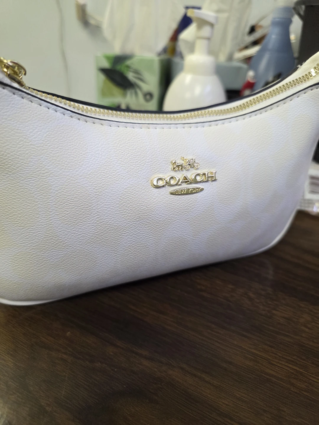 Coach Mini Signature Canvas Bag - photo 5