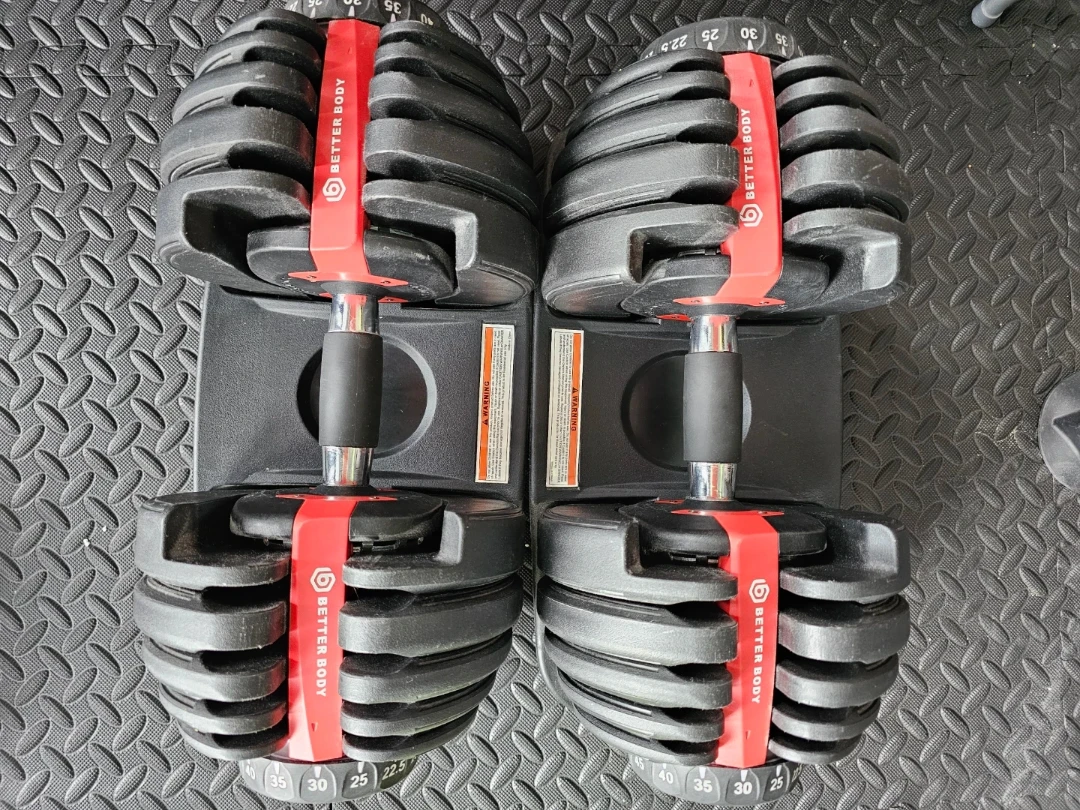 Better Body Adjustable Dumbbells (Pair)