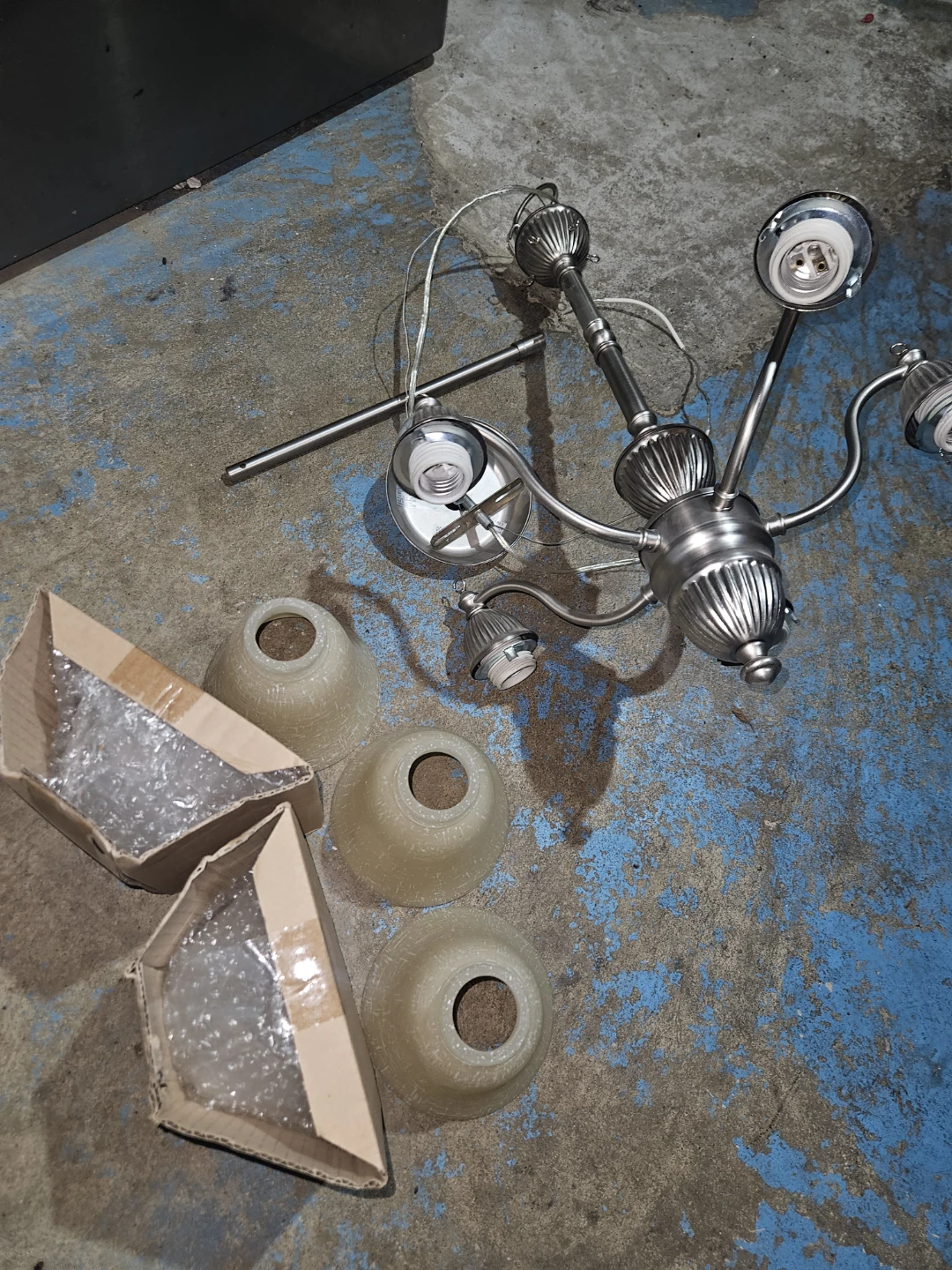 Satin Nickel 5-Light Chandelier - photo 4