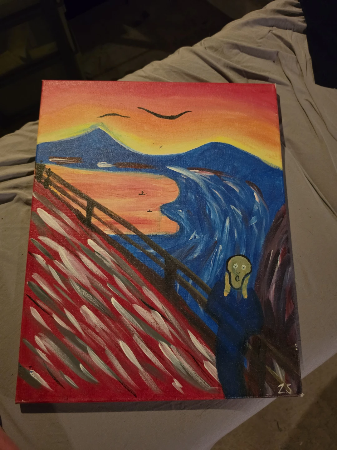 The Scream Painting