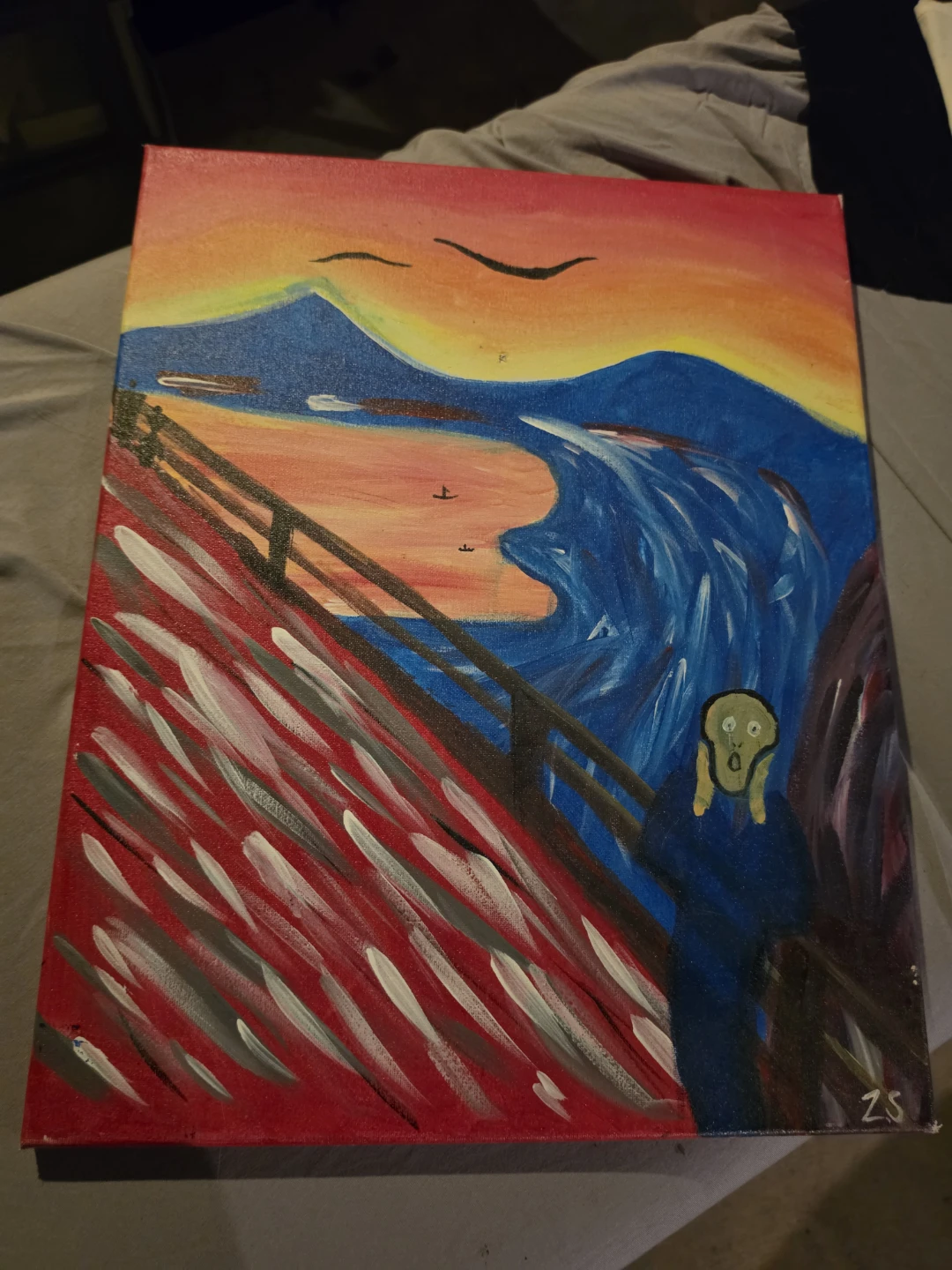 The Scream Painting - photo 2