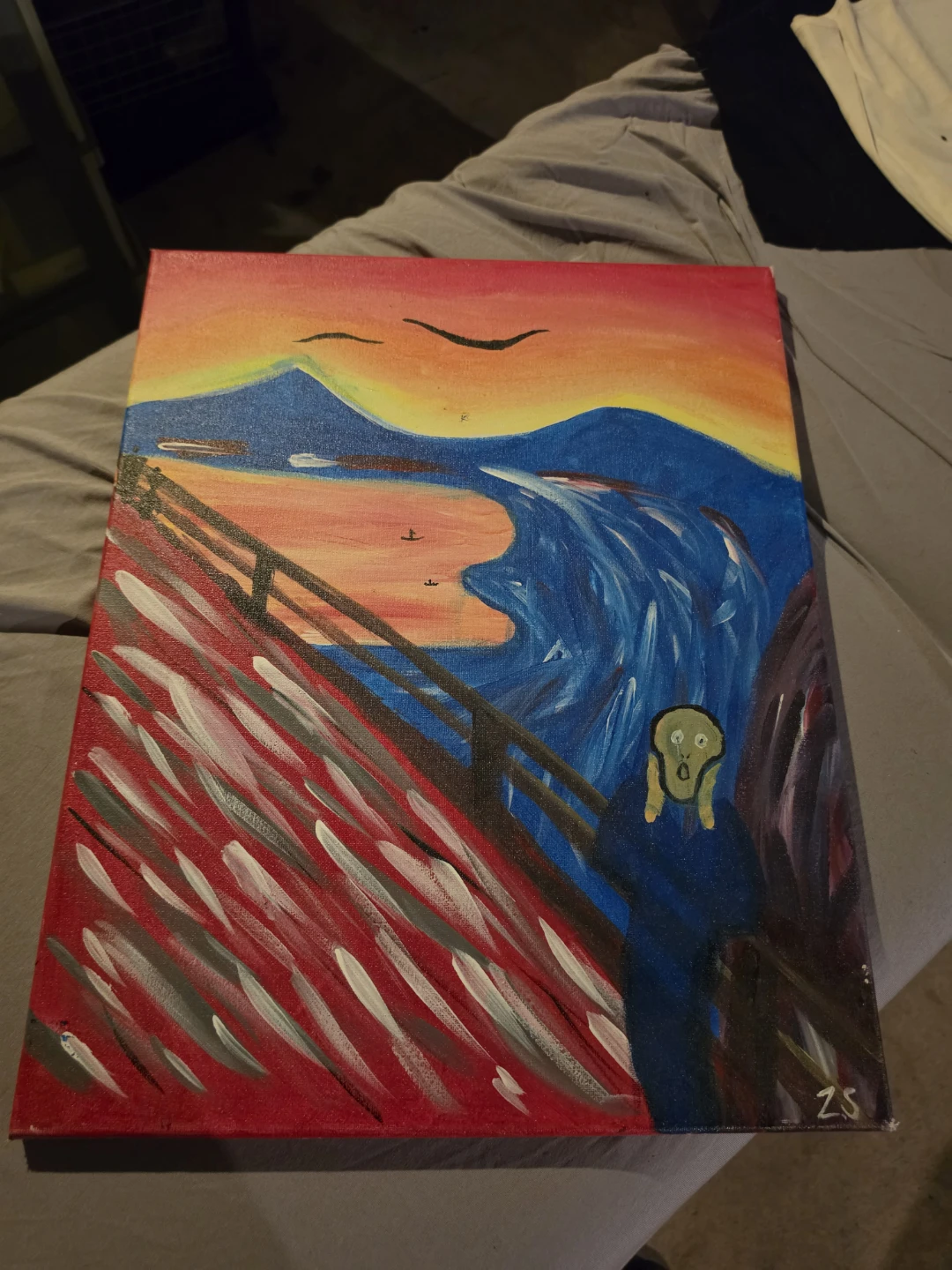 The Scream Painting - photo 4