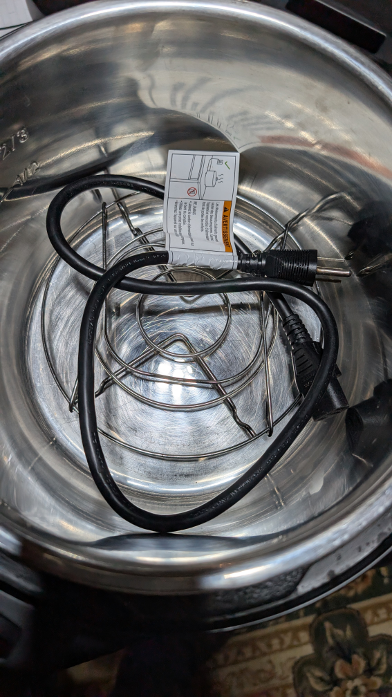 Instant Pot Duo 6-Quart Pressure Cooker - photo 2