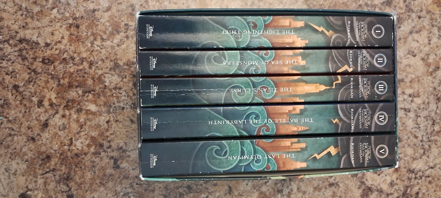Percy Jackson & The Olympians Complete Series Box Set - photo 3