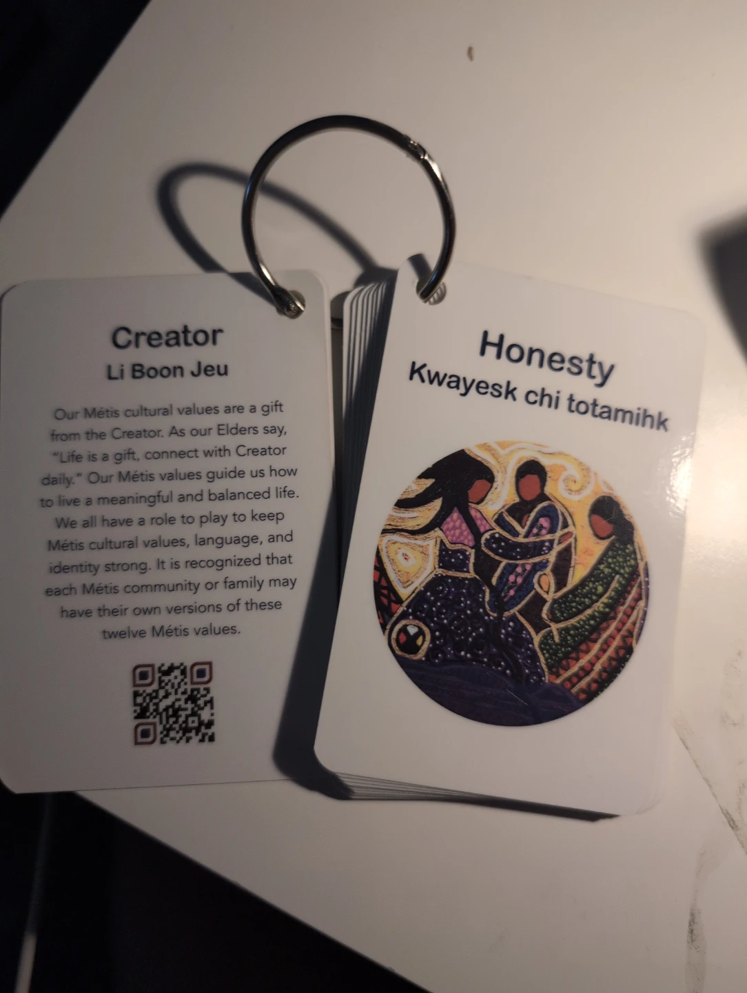 Métis Nation British Columbia Core Values Flashcards - photo 2