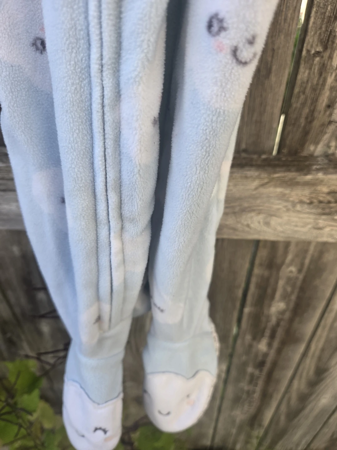 Carter's Footed Pajamas Size 4T Clouds - photo 3