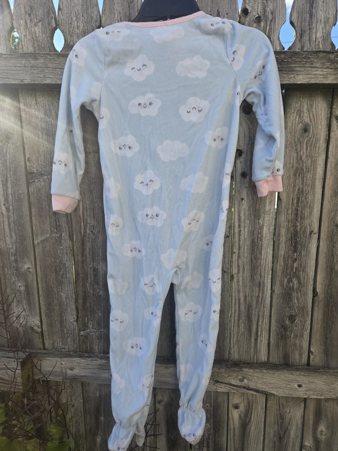 Carter's Footed Pajamas Size 4T Clouds - photo 4