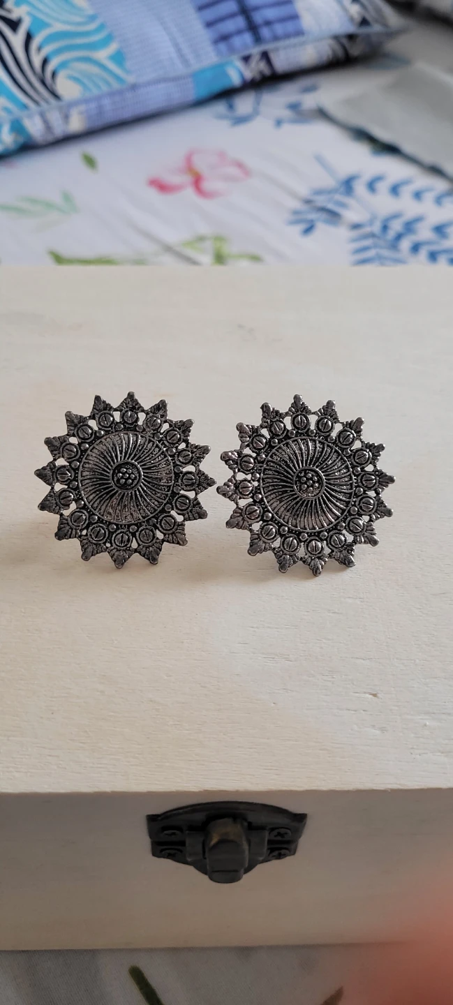 Tribal Dancer Jhumka Earrings