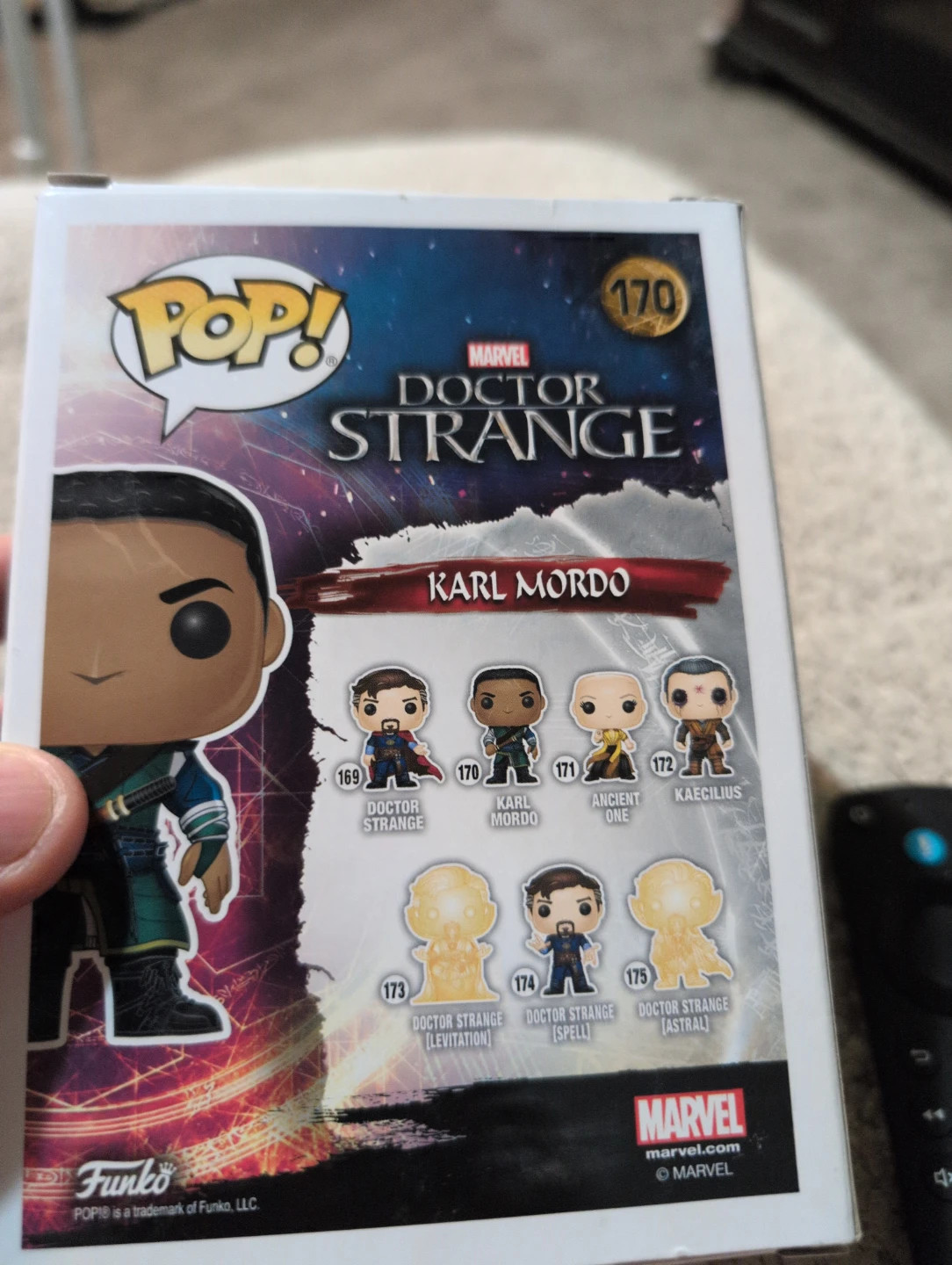 Funko Pop! Marvel Dr Strange Karl Mordo Vinyl Bobble-Head #170 - photo 2