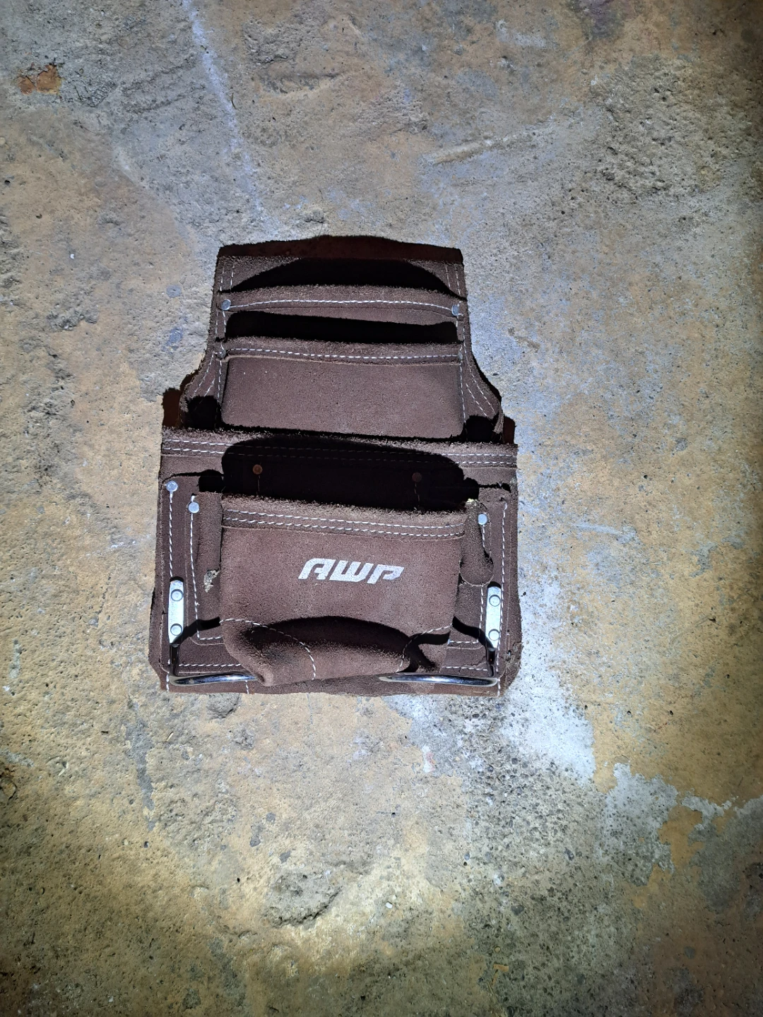 AWP Brown Suede Tool Pouch