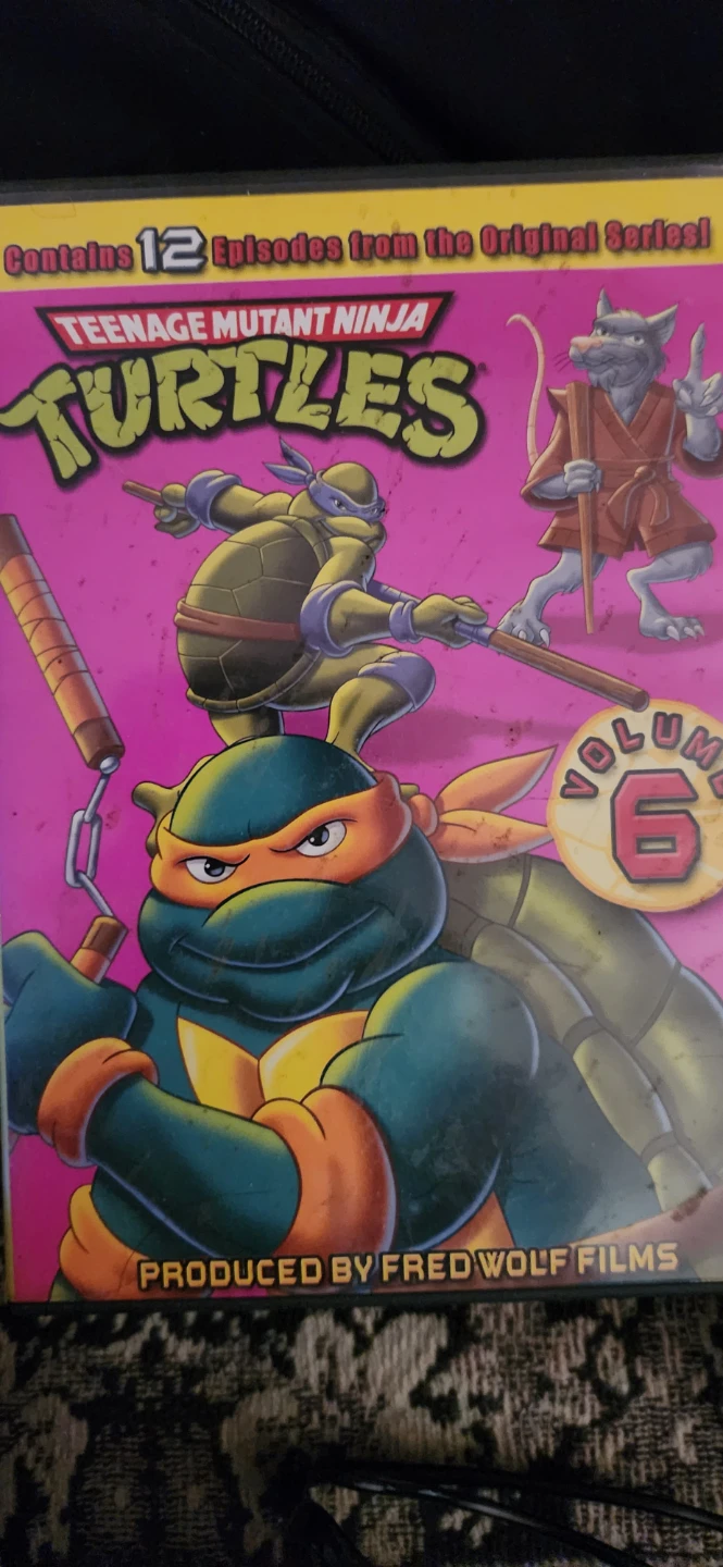 Teenage Mutant Ninja Turtles Volume 6 DVD⚽️