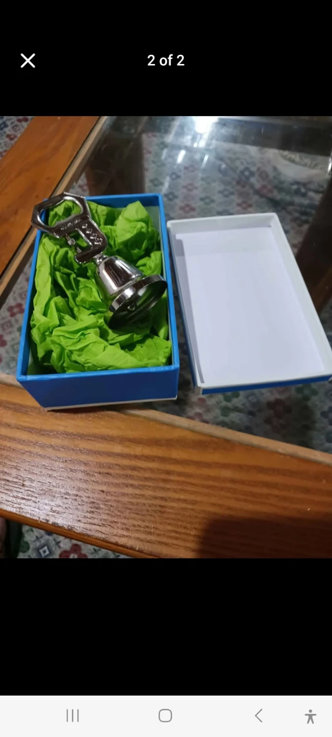Silver Bell Bottle Opener