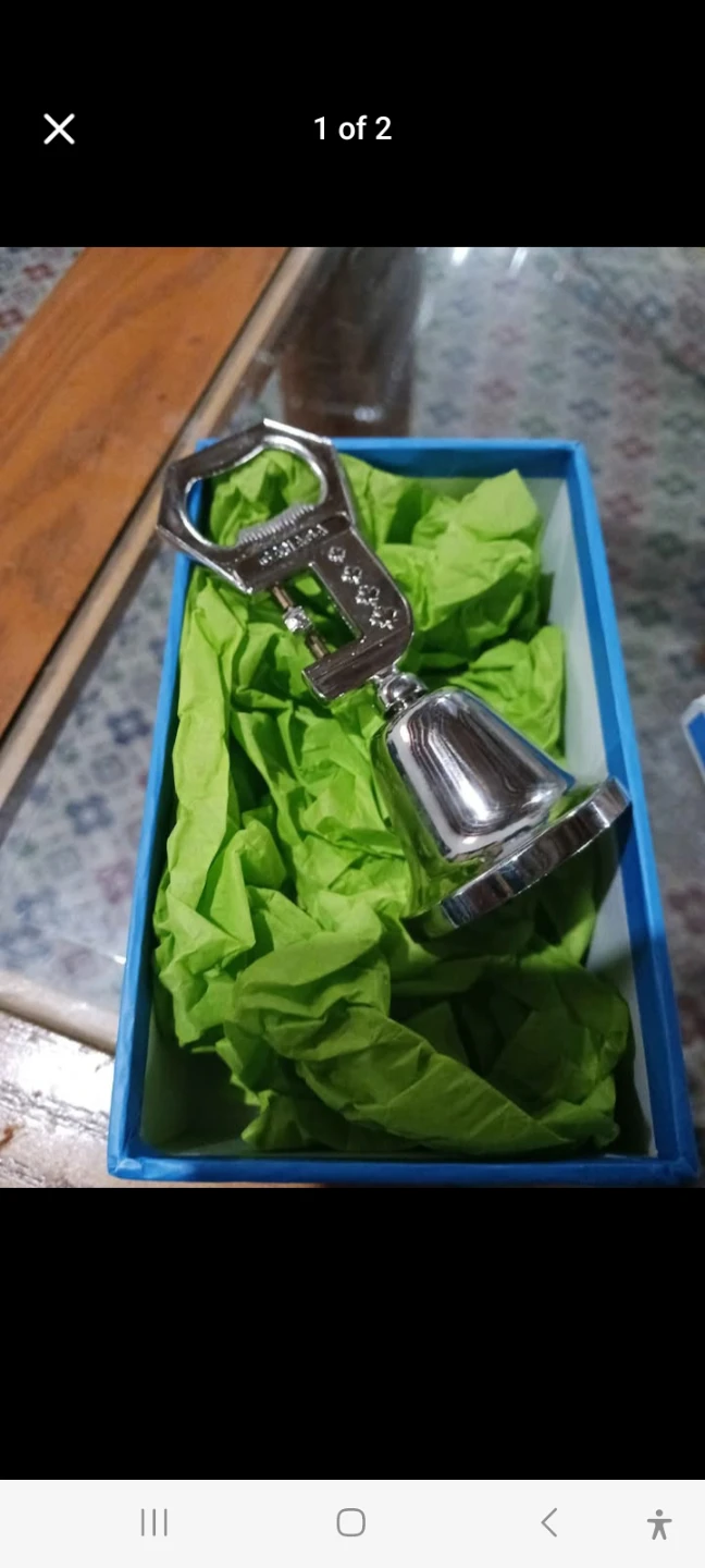 Silver Bell Bottle Opener - photo 2