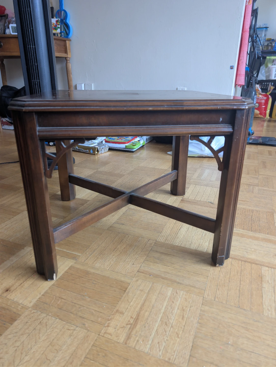 Wooden End Table - photo 3