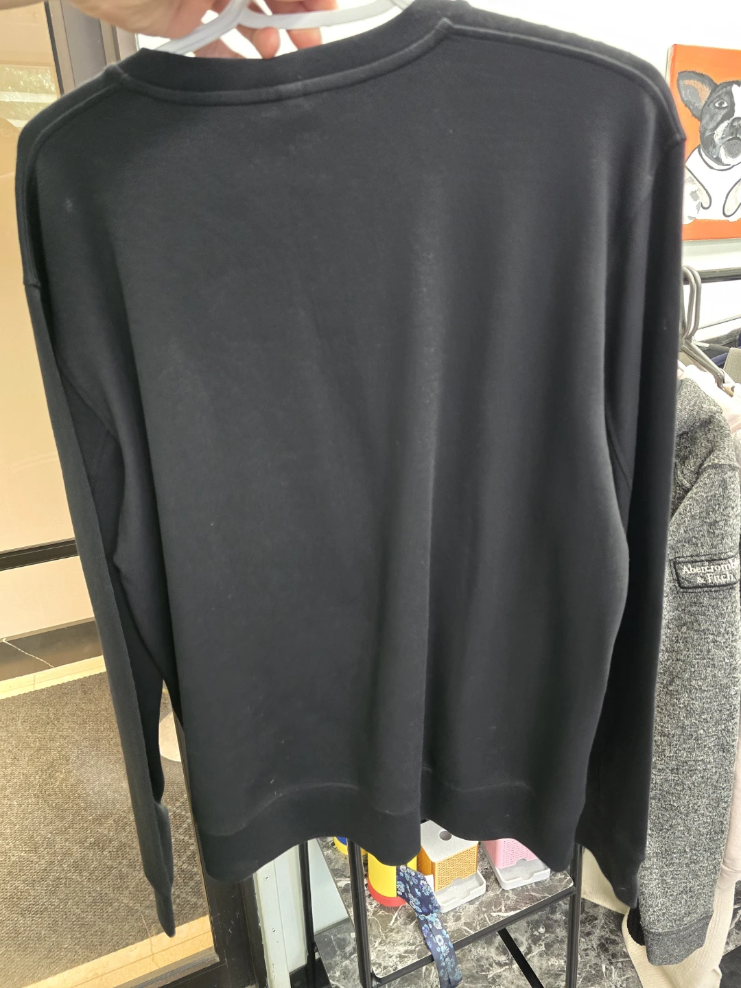 NEW Neil Barrett Black Sweatshirt XL - photo 3