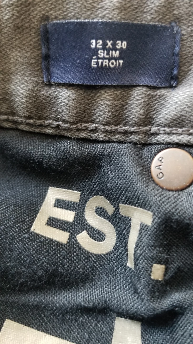Men's GAP Denim Size 32 x 30 Slim - photo 4