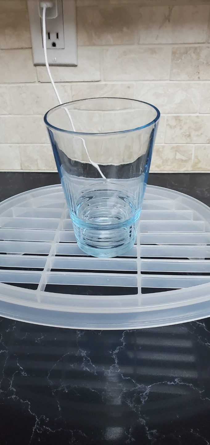 Blue Glass Tumbler ⚽️⚽️⚽️