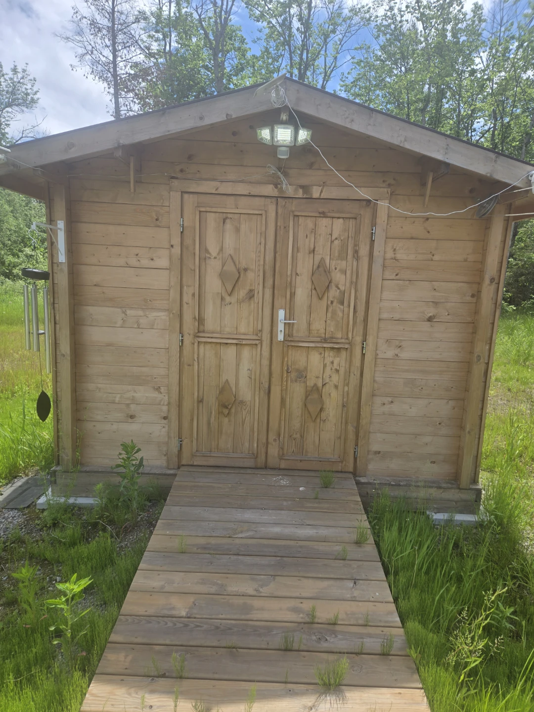 Wooden Storage Shed