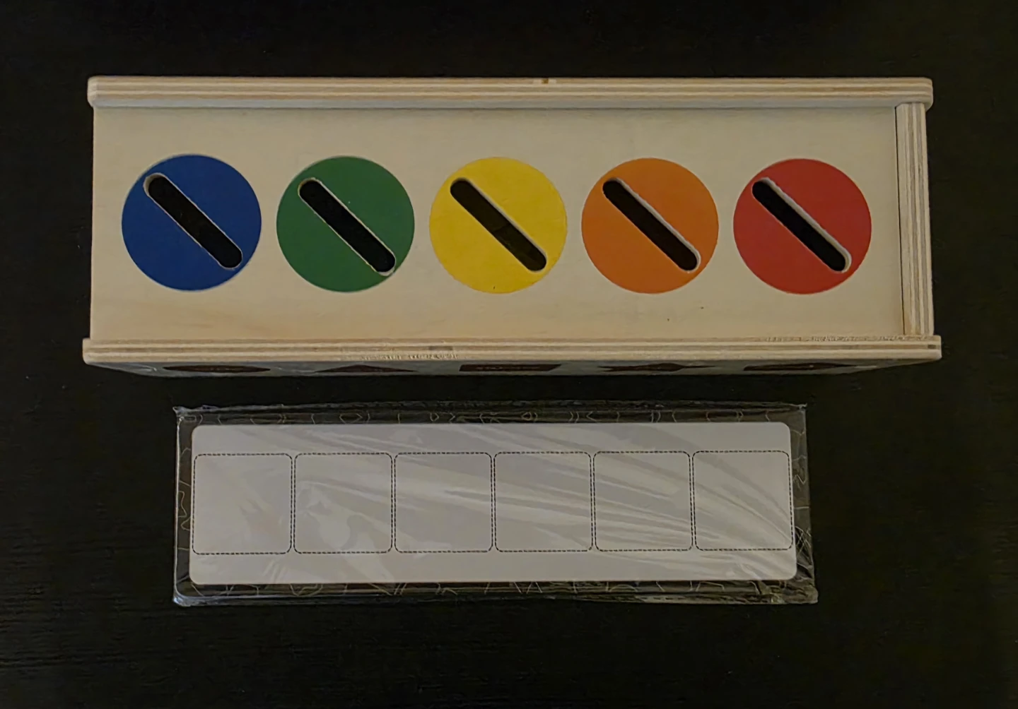 Wooden Sorting Box with Logic Cards - photo 3