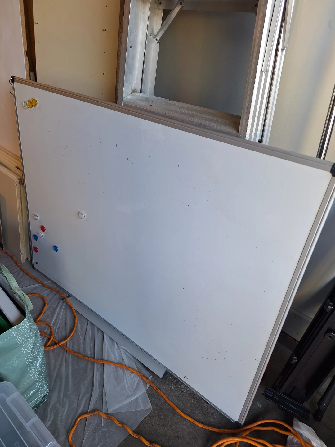 Large Whiteboard with Magnets